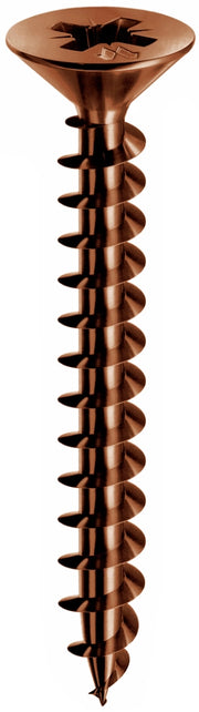 Mustad VITE PANELVIT TSP FERRO BRONZATO FILETTATURA TOTALE mm.5x 40 5.00 centinaia