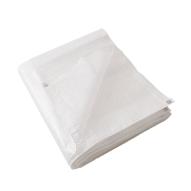 C TELO OCCHIELLATO PE 4 X 5M 160GR BIANCO RETINATO- 1,0 pz