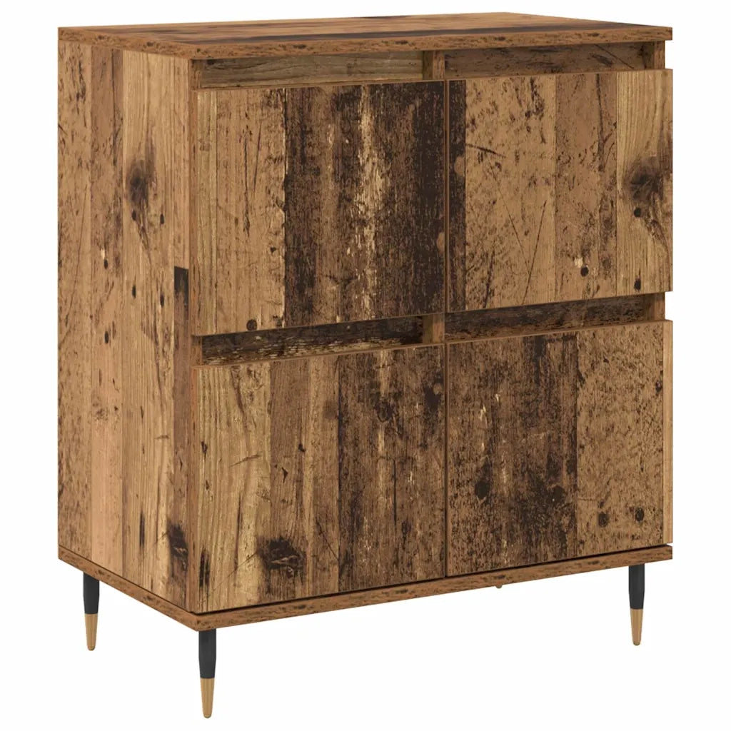 Armadio 3 pcs Legno vecchio 60 x 35 x 70 cm