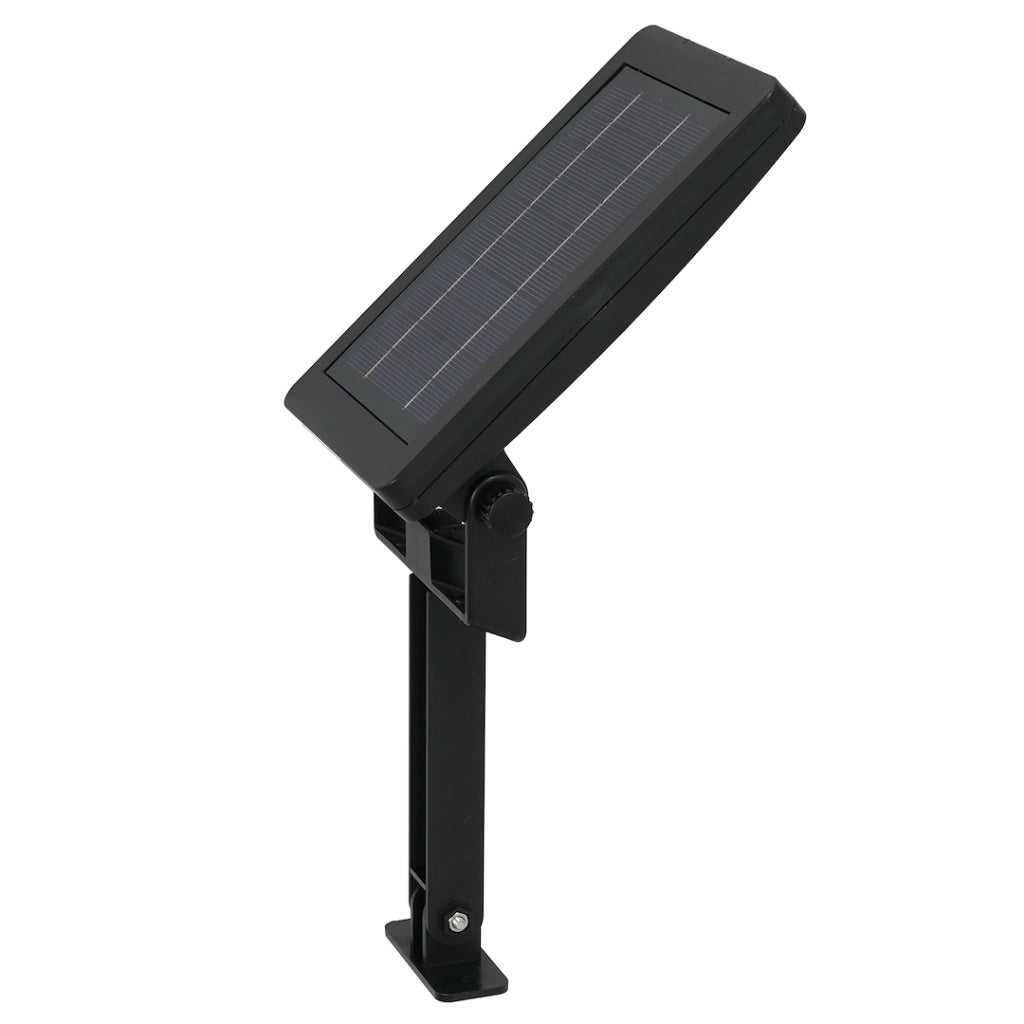 Applique solare esterna nera LED 1,2W 6500K IP44 Eko-Light