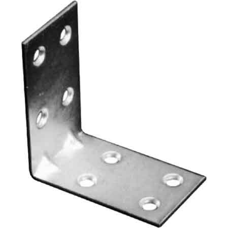 PIASTRINA DI GIUNZIONE AD ANGOLO 6x6 cm - 50 pezzi