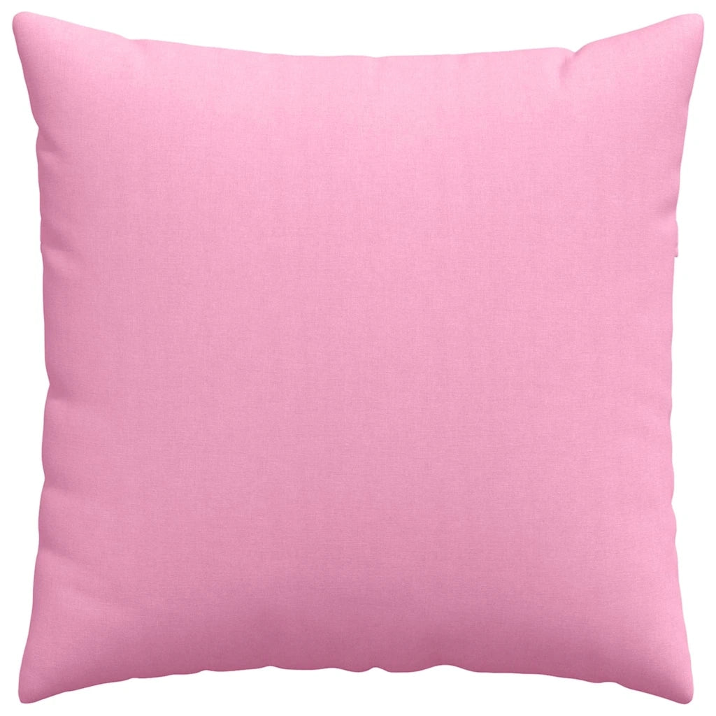 Cuscini da Divano 2 pcs Rosa 80 x 80 cm Tessuto 42014055