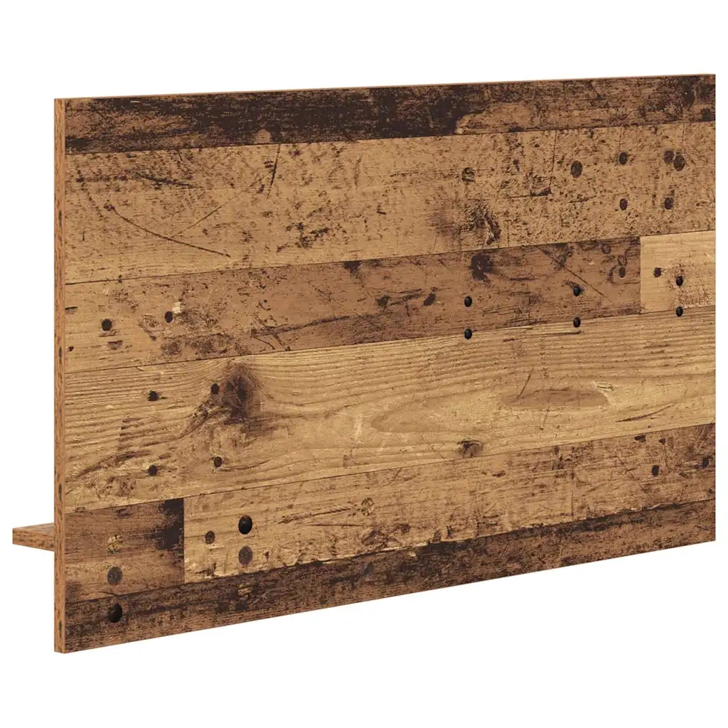 Appendiabiti a muro con specchio-Attaccapanni con specchio Legno vecchio 90 x 10 x 50 cm
