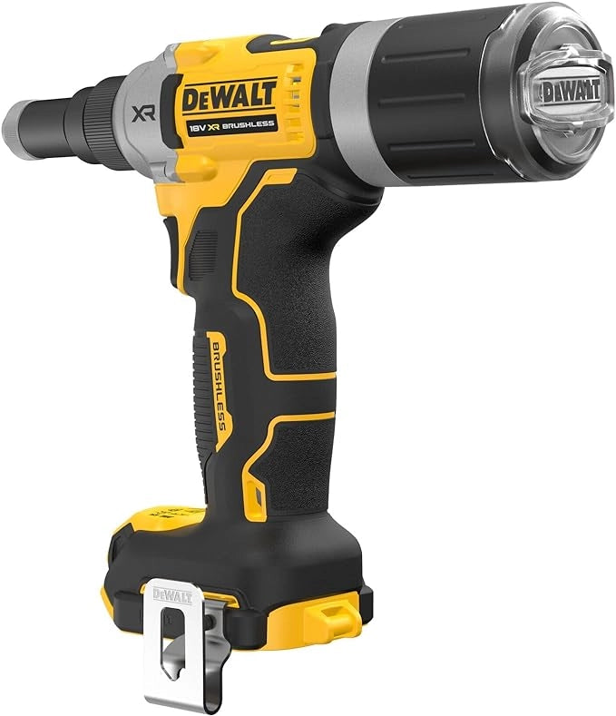 Rivettatrice a batteria DeWalt DCF414NT 18V XR brushless 6,4 mm 20 kN
