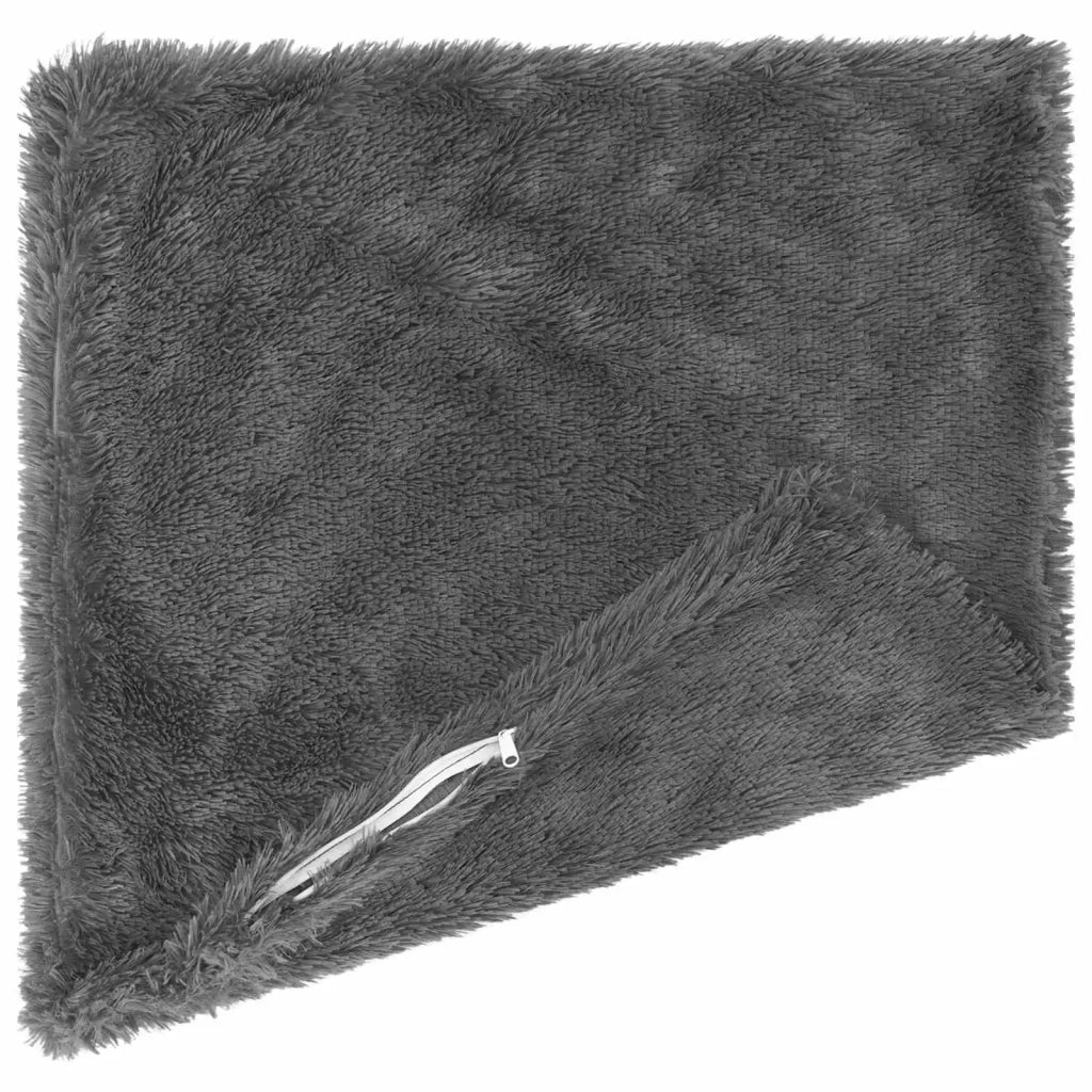 Federa 2 pcs HEERLEN Grigio Chiaro 65 x 65 cm Fleece PV 913089