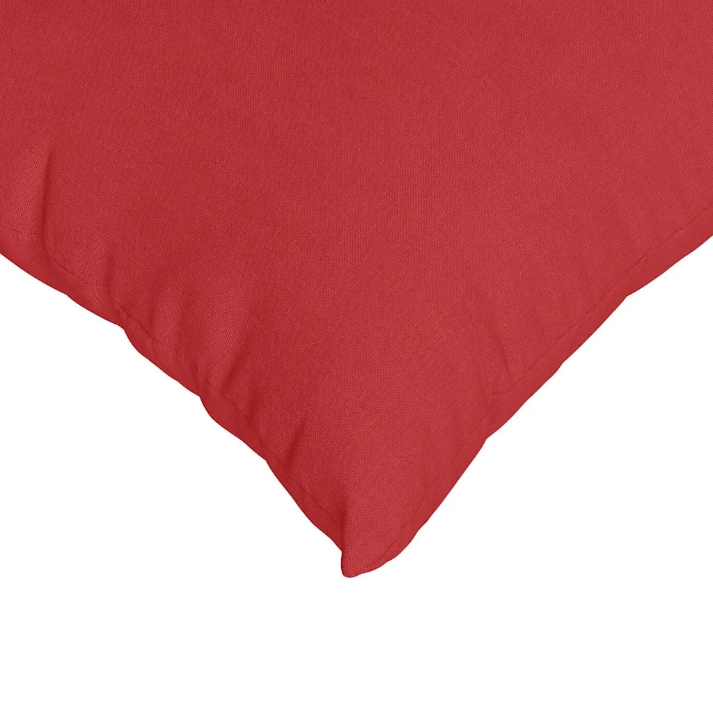 Cuscini da Divano 2 pcs Rosso 60 x 40 cm Tessuto 42013665