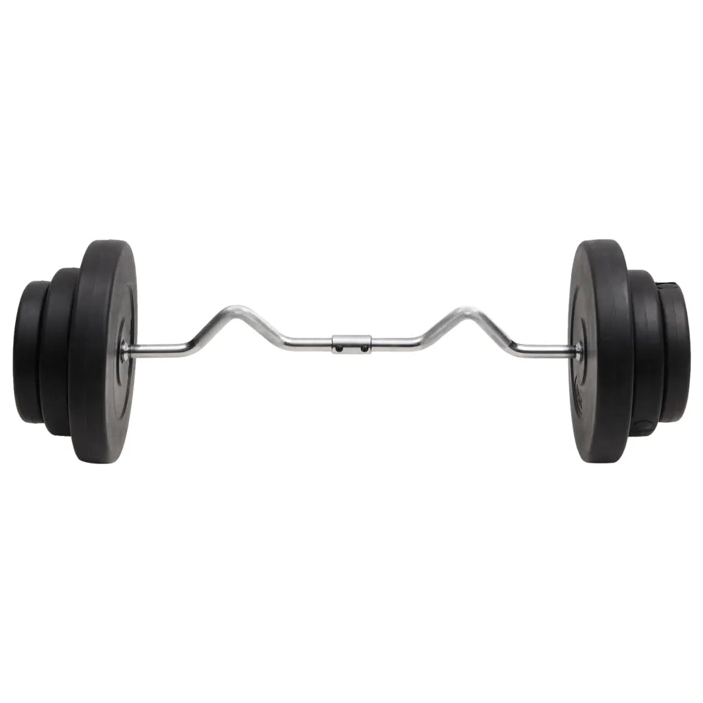 Bilanciere Curvo con Dischi 60 kg 3145019