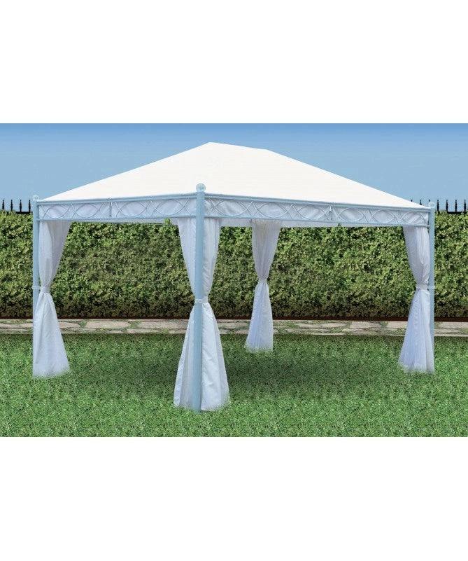 GAZEBO MIAMI TELO BIANCO 300X400