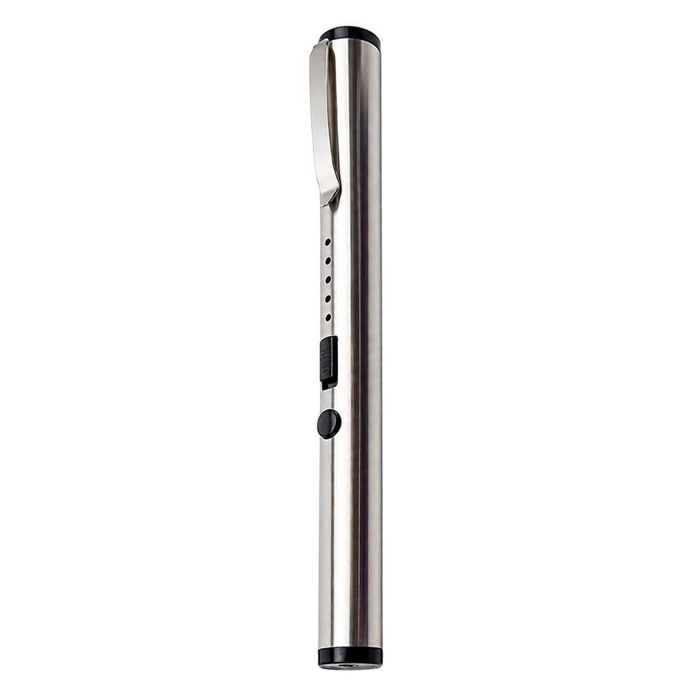DISSUASORE ELETTRICO 'ANIMAL DEFENDER POKET' mm. 12 x h. 157 - grigio - scarica 100.000 V  - DEFENCE SYSTEM