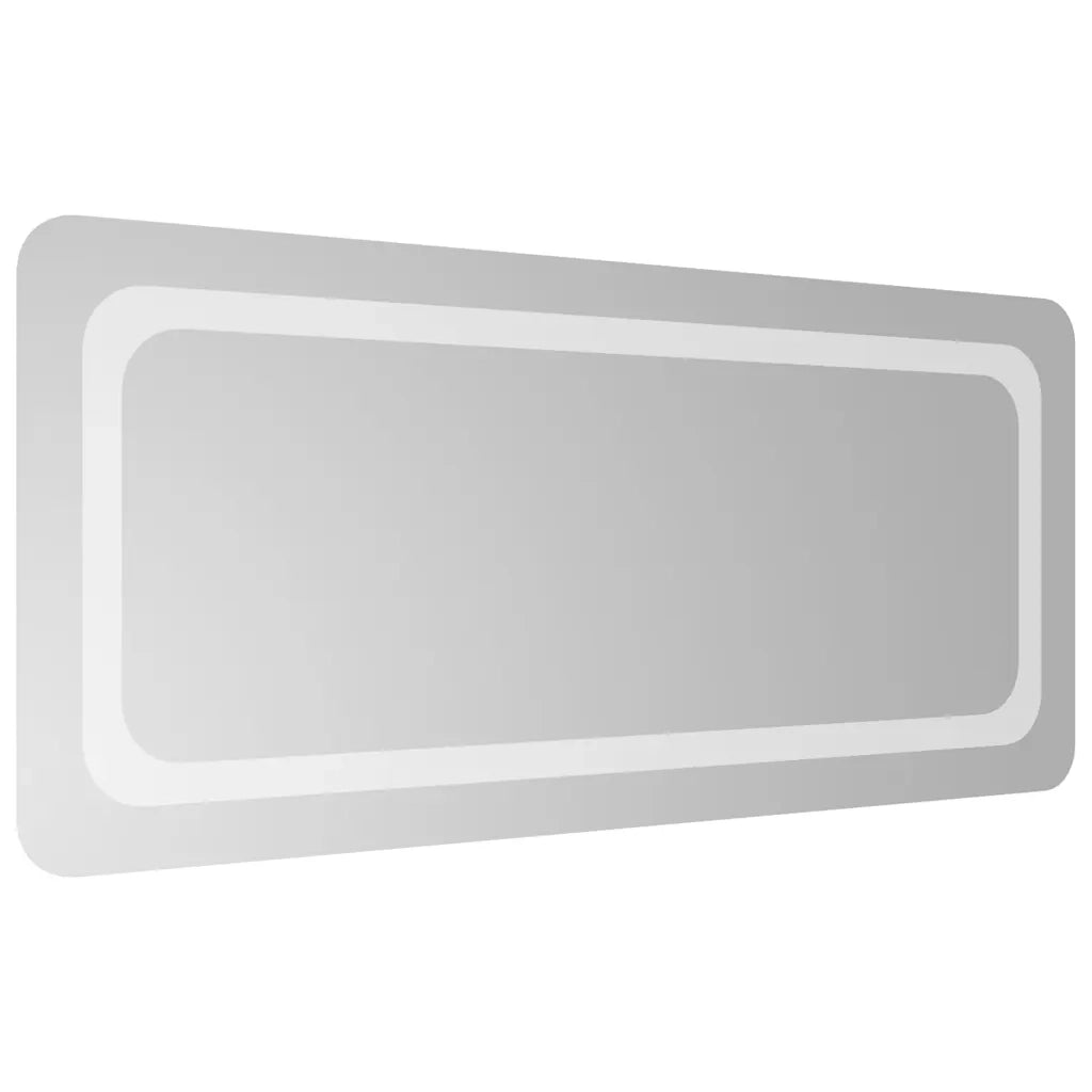 Specchio da Bagno con Luci LED 90x40 cm 151788