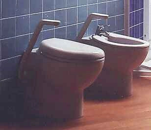 KIT FABULA VASO + BIDET + BRACCIOLI - IDEAL STANDARD