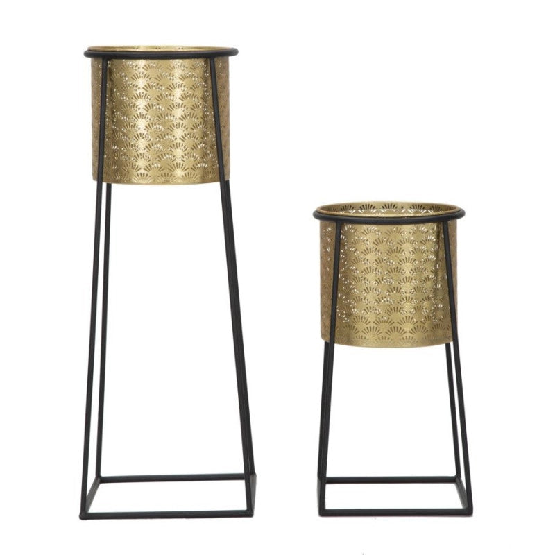 Porta Vasi Coppia Cup cm ø 26x70-23x45