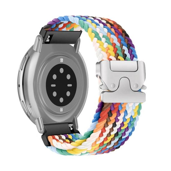 Cinturino orologio 20 mm nylon - Compatibile con Amazfit Active 2 - Ademend - Cinturino morbido - GTR Mini/GTS 4 - Offerta ufficiale - Cinturino orologio regolabile
