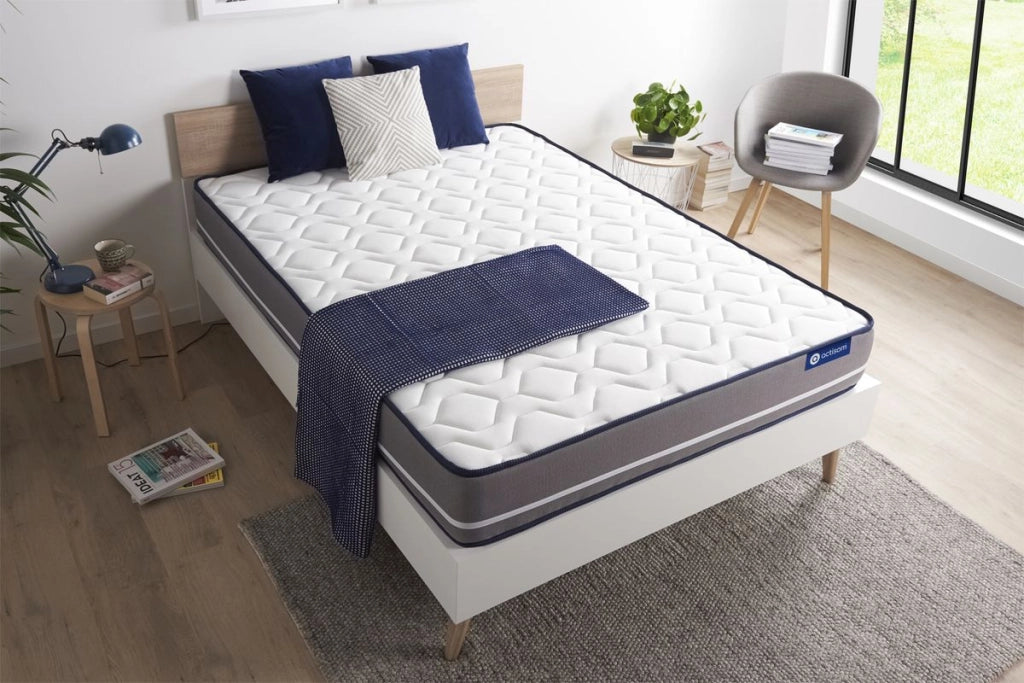 Materasso Actilatex pur 120x190cm - Spessore : 20cm - Lattice e memory foam - Rigido