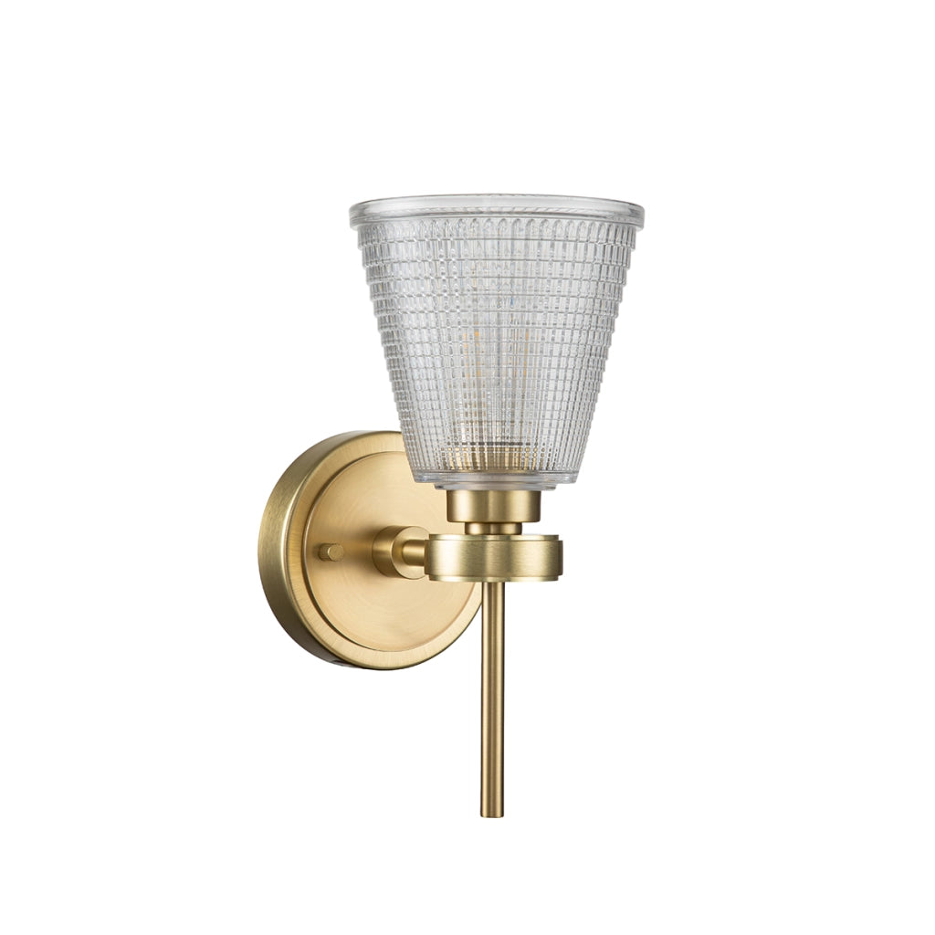 Applique bagno ottone spazzolato Gunnislake G9 LED Elstead