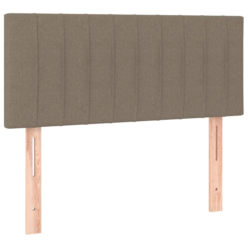 Giroletto a Molle con Materasso Tortora 90x190 cm in Tessuto 3130397