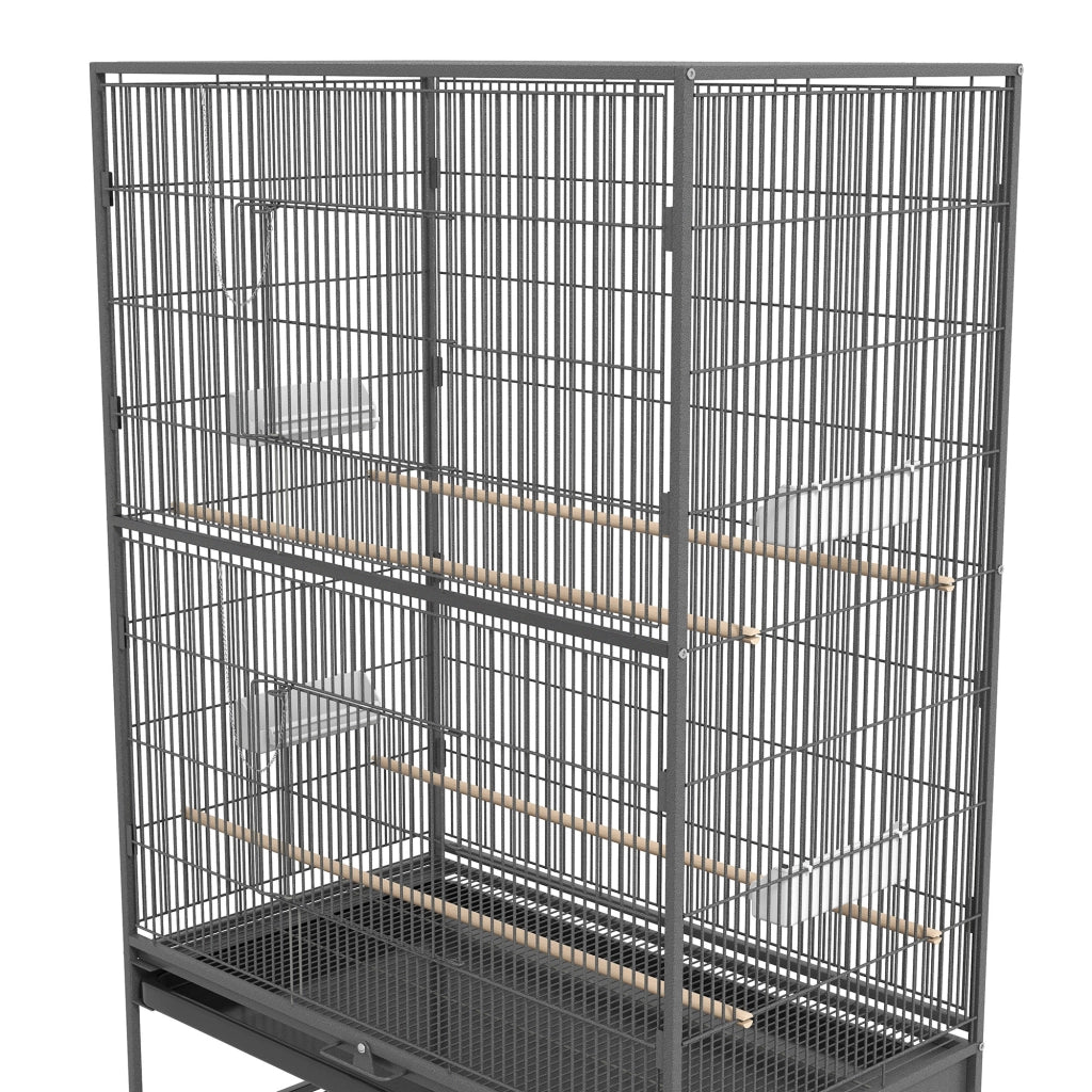 Gabbia per Uccelli ¨C Minimal ¨C Grigio