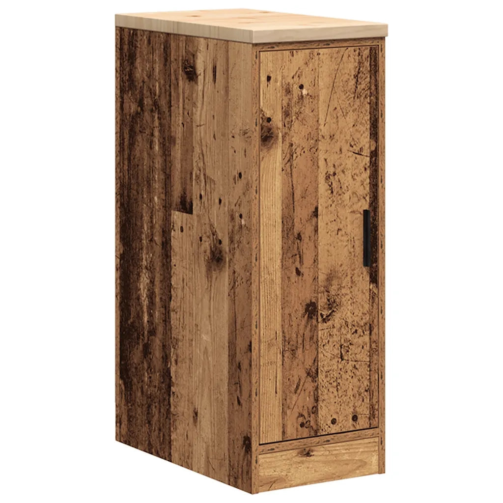 Armadietto per Garage in Legno Vecchio 30x51x85 cm 860560