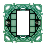 Vimar supporto 1 modulo con griffe per scatole ø 60 mm da incasso