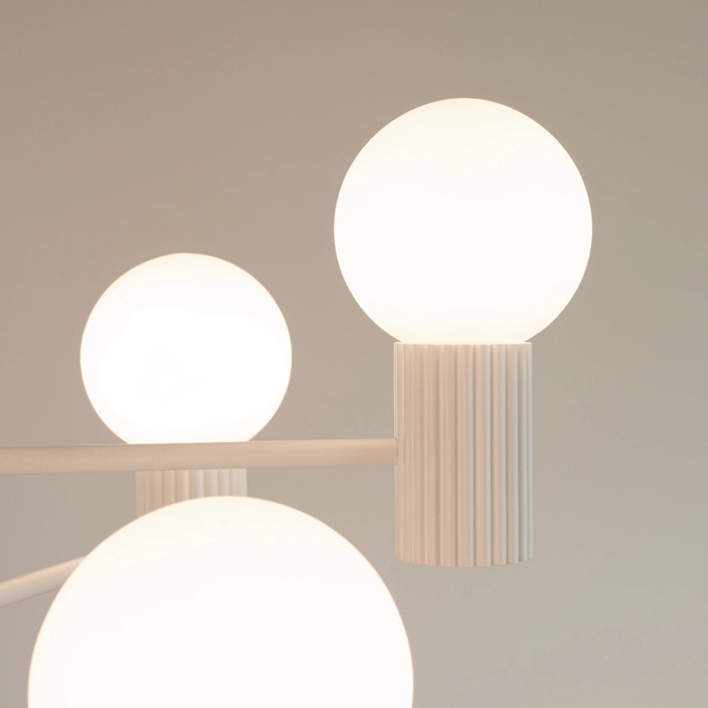 Lampadario HALO 6 bianco
