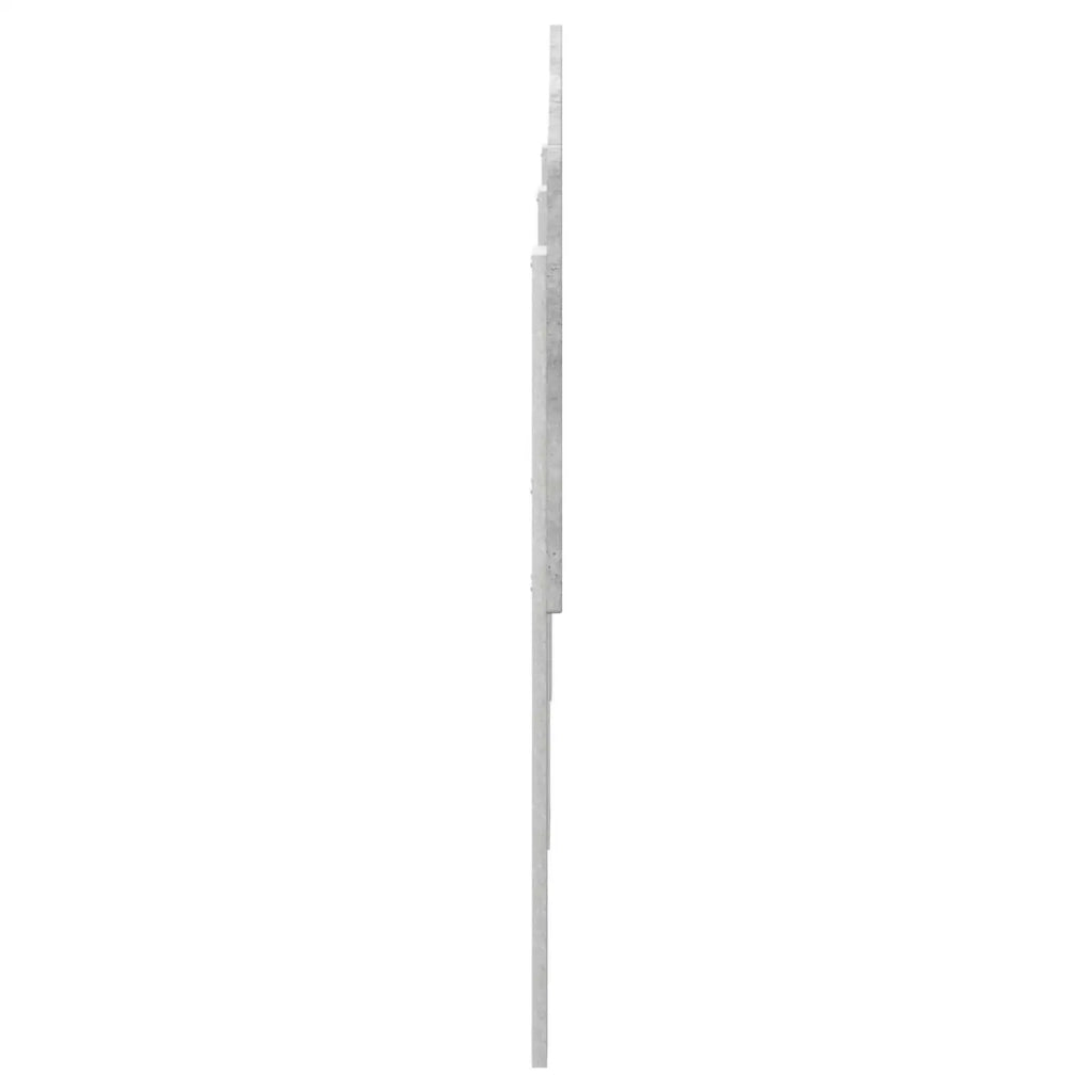 Testiera Grigio cemento Legno ingegnerizzato 887971