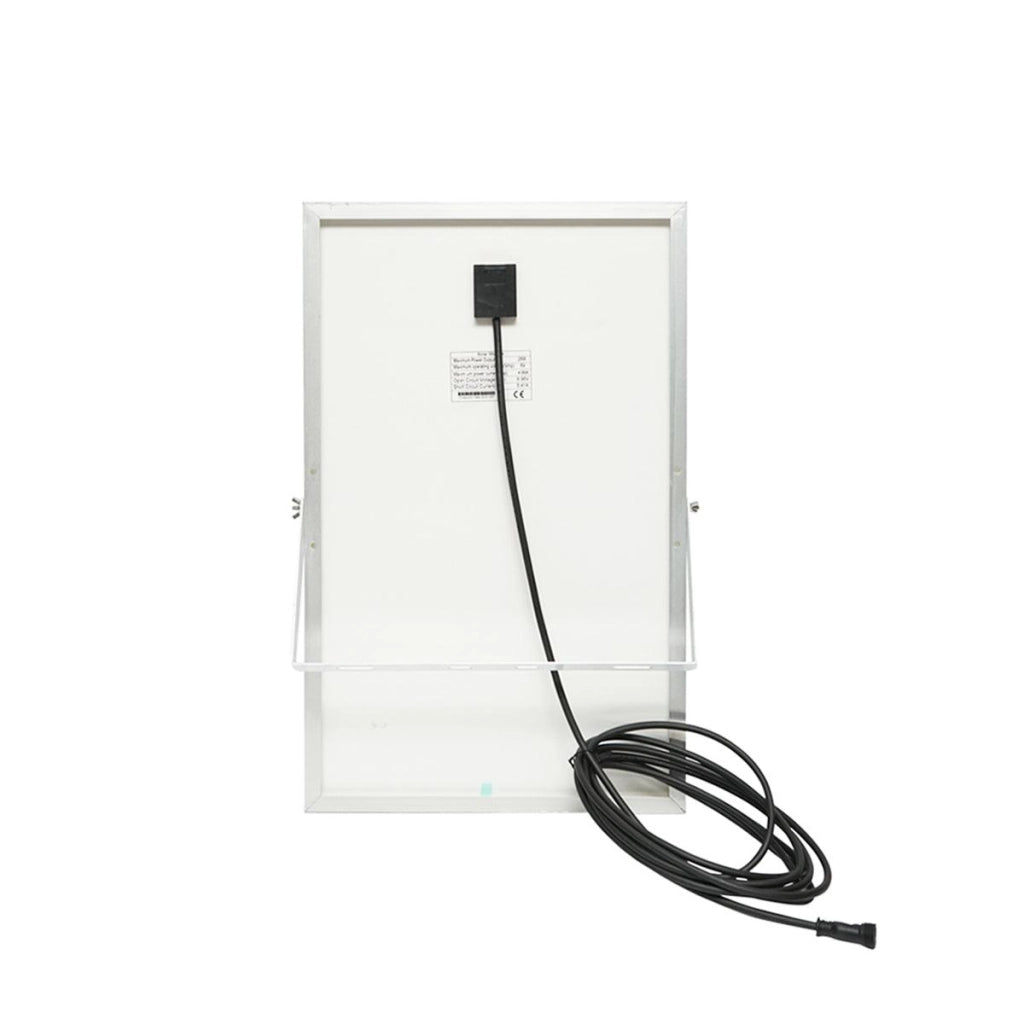 Lampada LED da 400W con pannello solare mono da 28W con telecomando
