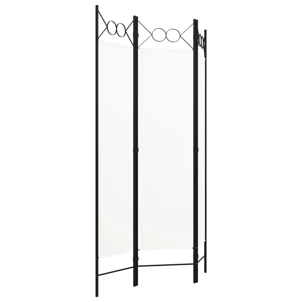 Divisorio Ambienti | Divider per stanze | Paravento a 3 Pannelli Bianco 120x180 cm