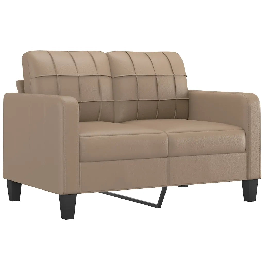 Set di Divani 4 pz con Cuscini Cappuccino in Similpelle 3201357