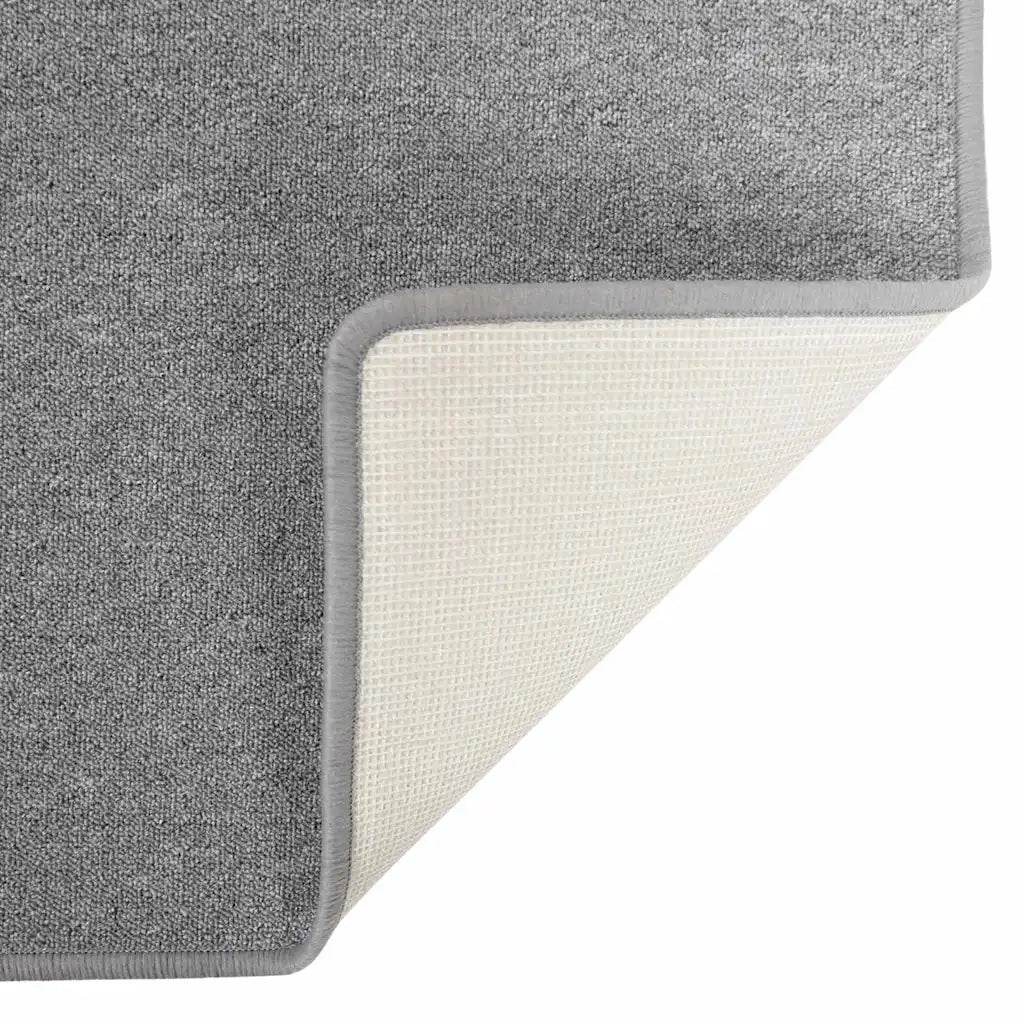 Runner in Moquette | Runner Tappeto Grigio chiaro 80 x 500 cm 100% Polipropilene
