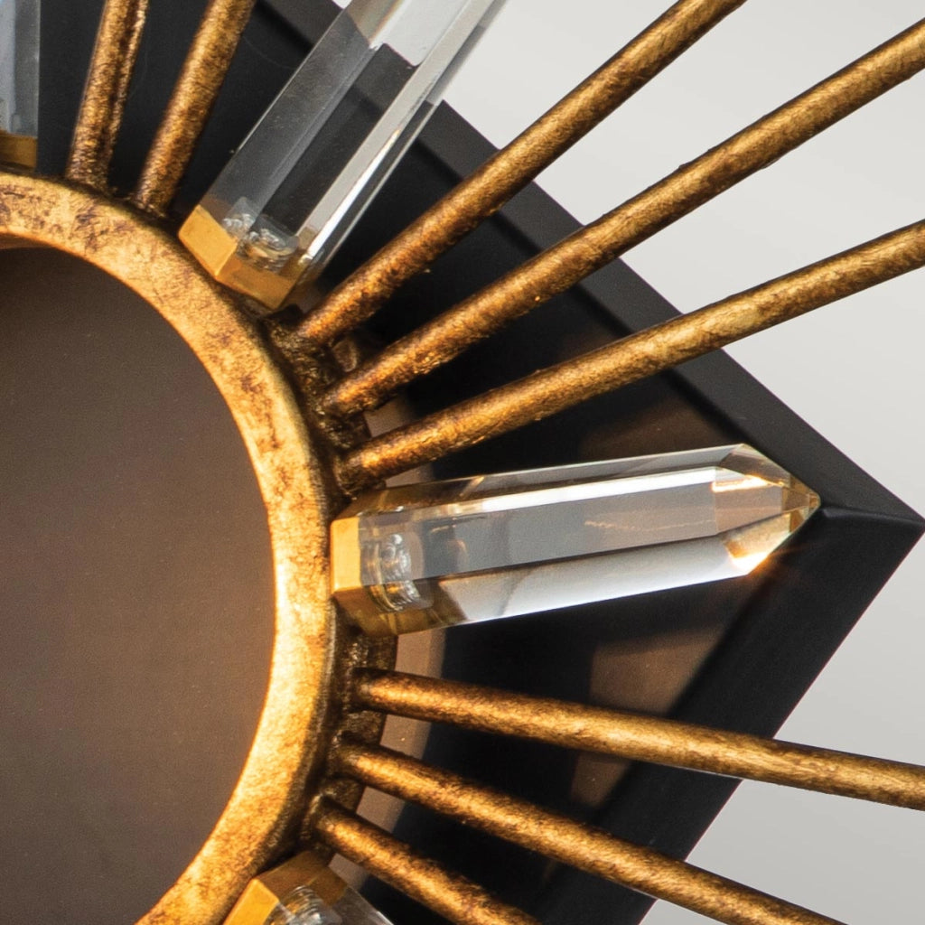 Applique Sun King Stella oro 1xE14 40W Gilded Nola