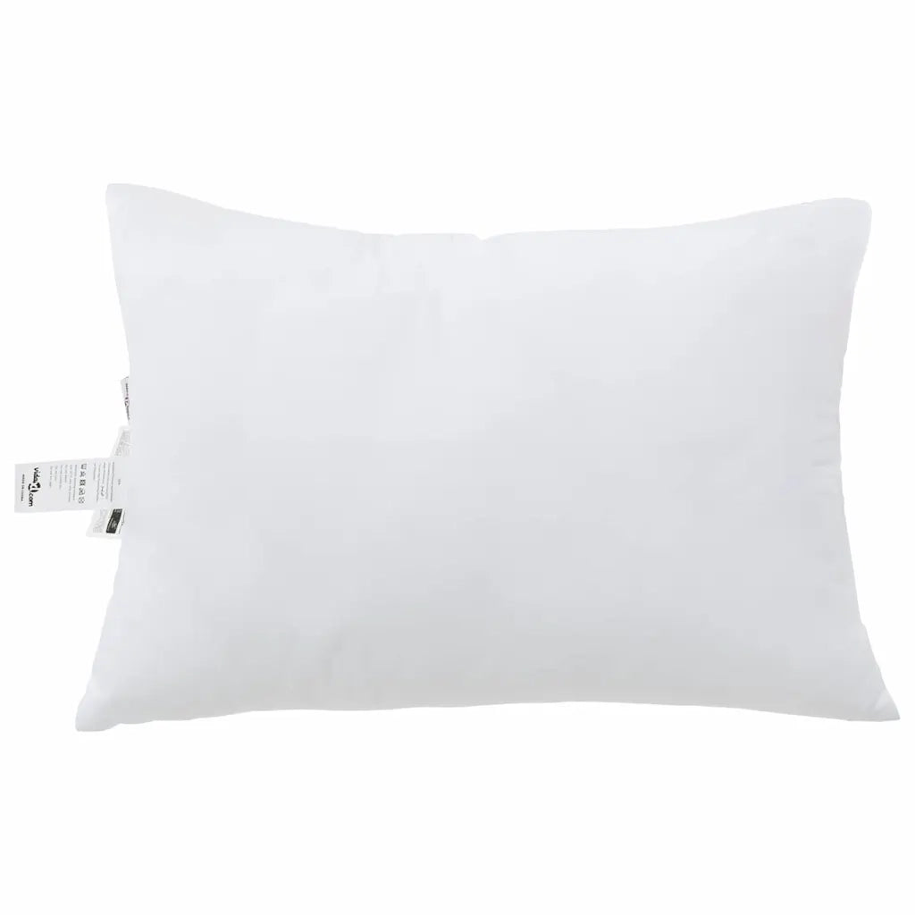 Cuscino con cuscino Bianco 60 x 40 x 20 cm Poliestere 42007813
