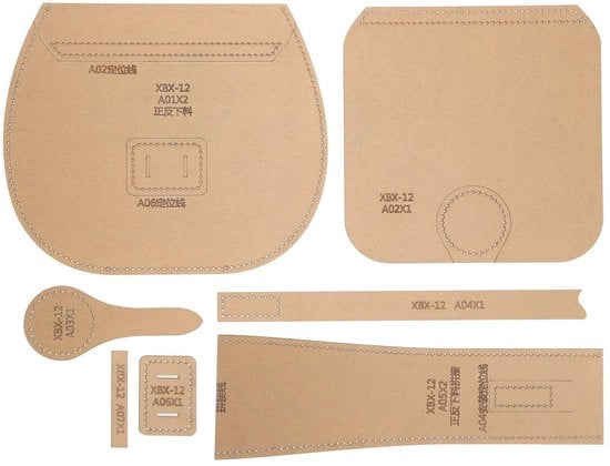 Borsa a Spalla con Cinturino - Borsa Acrilica di Alta Qualità - Borsa a Spalla o Borsa da Appendere - Utensili DIY Pratici - Portatile - Materiale Duraturo - Borsa in Pelle
