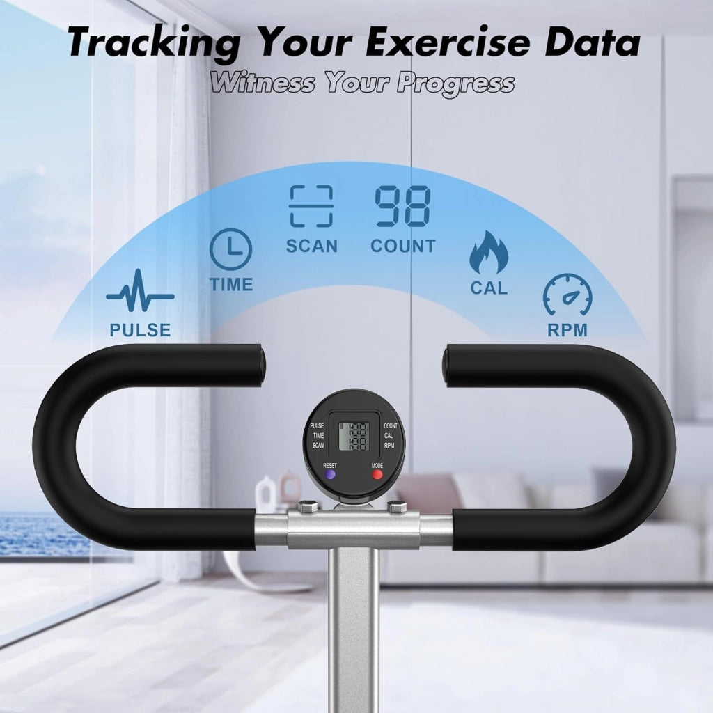 Bicicletta Ellittica Squat Machine ¨C Xylo ¨C Grigio