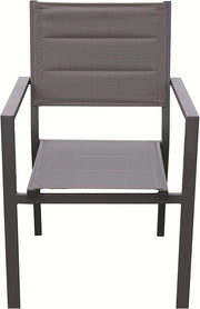 Sedia con struttura in alluminio Space