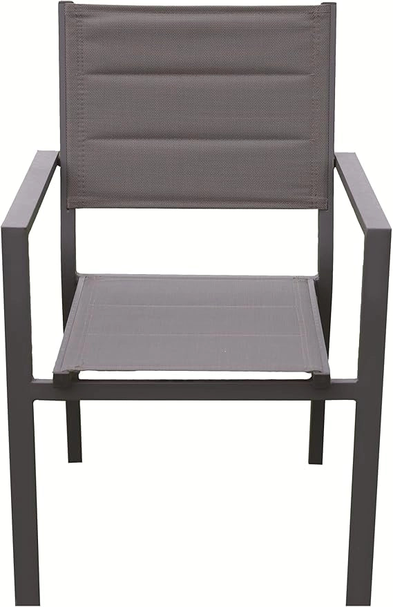 Sedia con struttura in alluminio Space