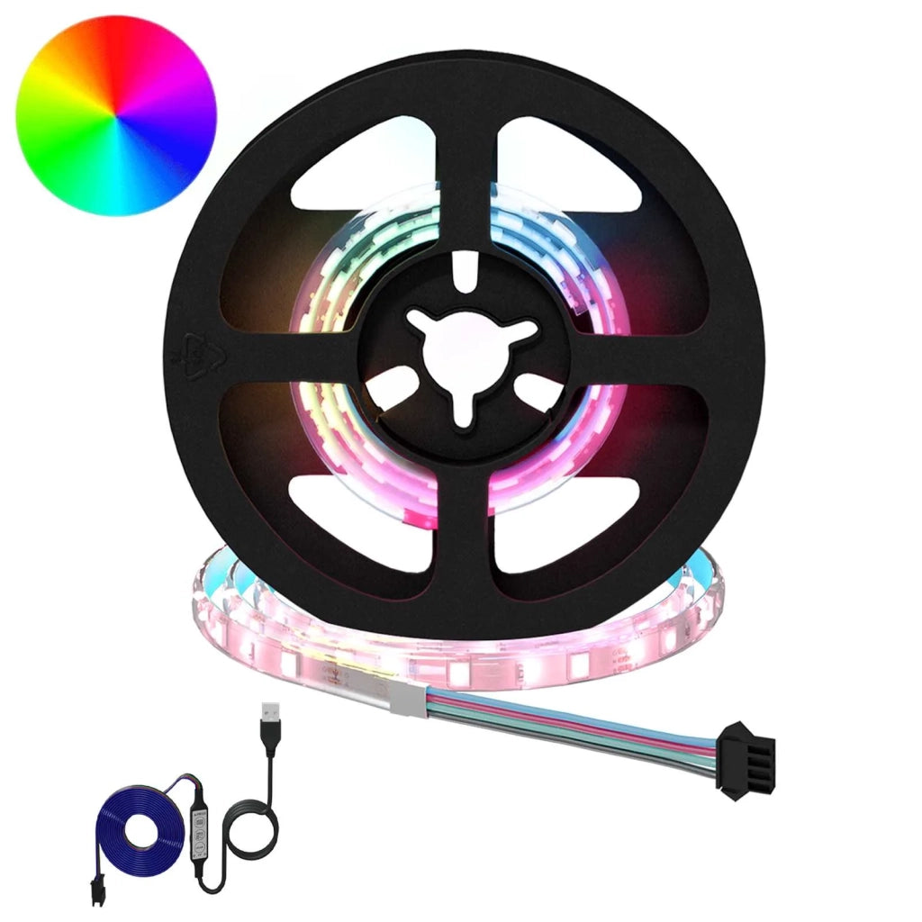 Striscia LED 2 pcs Nero e trasparente 350 mm Rame e plastica 3429092