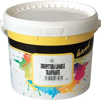 IDROPITTURA LAVABILE HAND  BIANCO LT  2,5