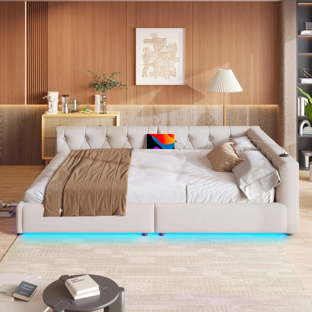 Divano 140x200 beige - Xylo
