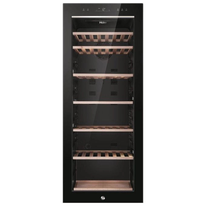 Haier Wine Bank 50 Serie 5 HWS84GA Cantinetta vino con compressore Libera installazione Nero 84 bottiglia/bottiglie