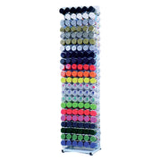ESPOSITORE VUOTO PER SMALTO SPRAY 528 posti (4 pannelli girevoli)  - AREXONS