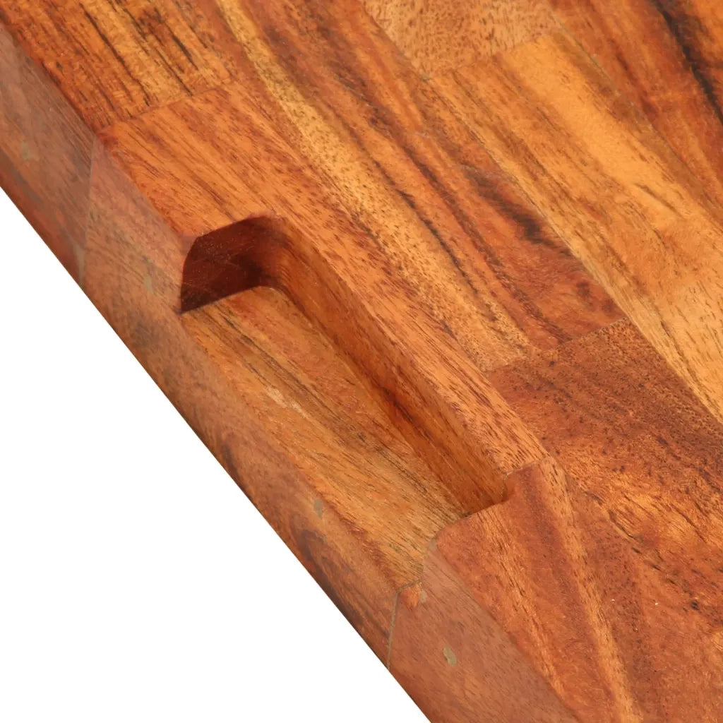 Tagliere 42x30x4 cm in Legno Massello di Acacia 376054