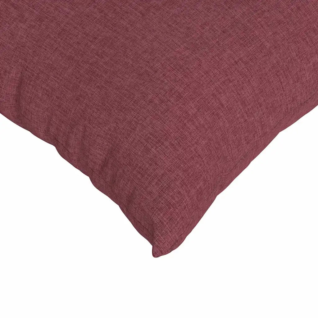 Cuscini da Divano 2 pcs Rosso Vino 70 x 50 cm Tessuto 42013742