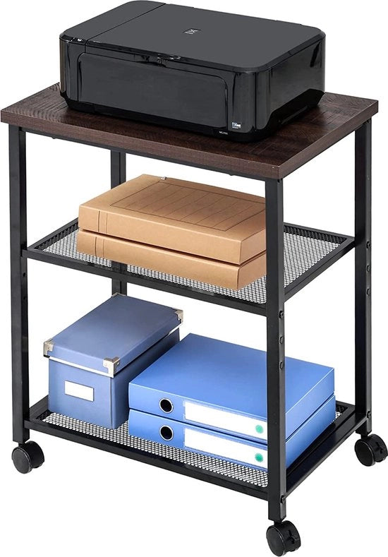 Trolley per cucina – ripristino cassetti – Trolley di archiviazione su ruote – con livelli – sostenibile -spazievenditore