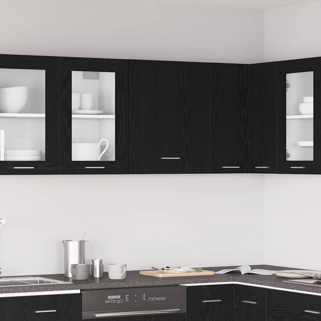 Armadio pensile Rovere Nero 50 x 31 x 60 cm Legno multistrato 863142