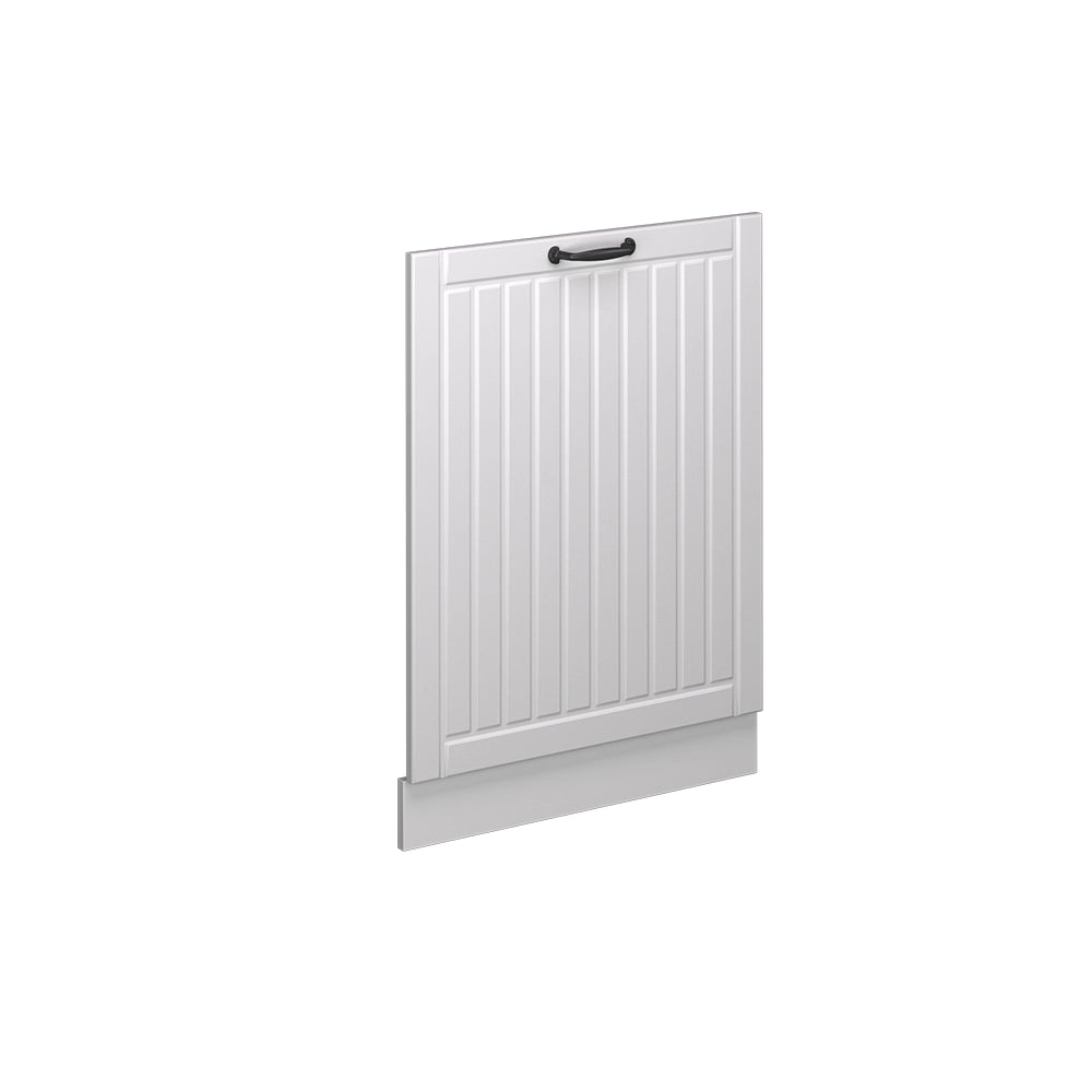 Pannello frontale della lavastoviglie Fame-Line Bianco rustico/Bianco 60 cm senza piano di lavoro Vicco