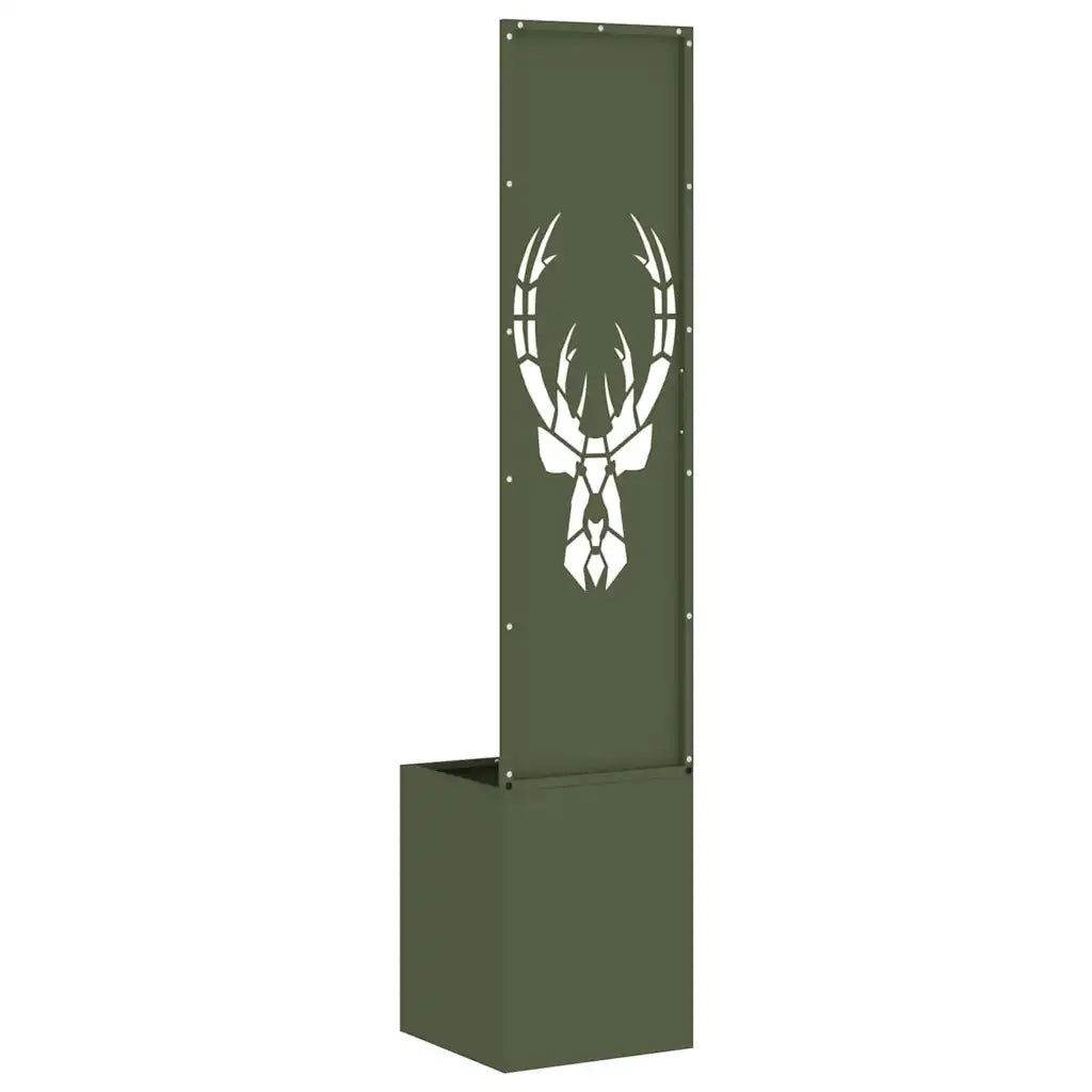 Schermo per privacy in giardino Oliver verde 32 x 32 x 150 cm 876416
