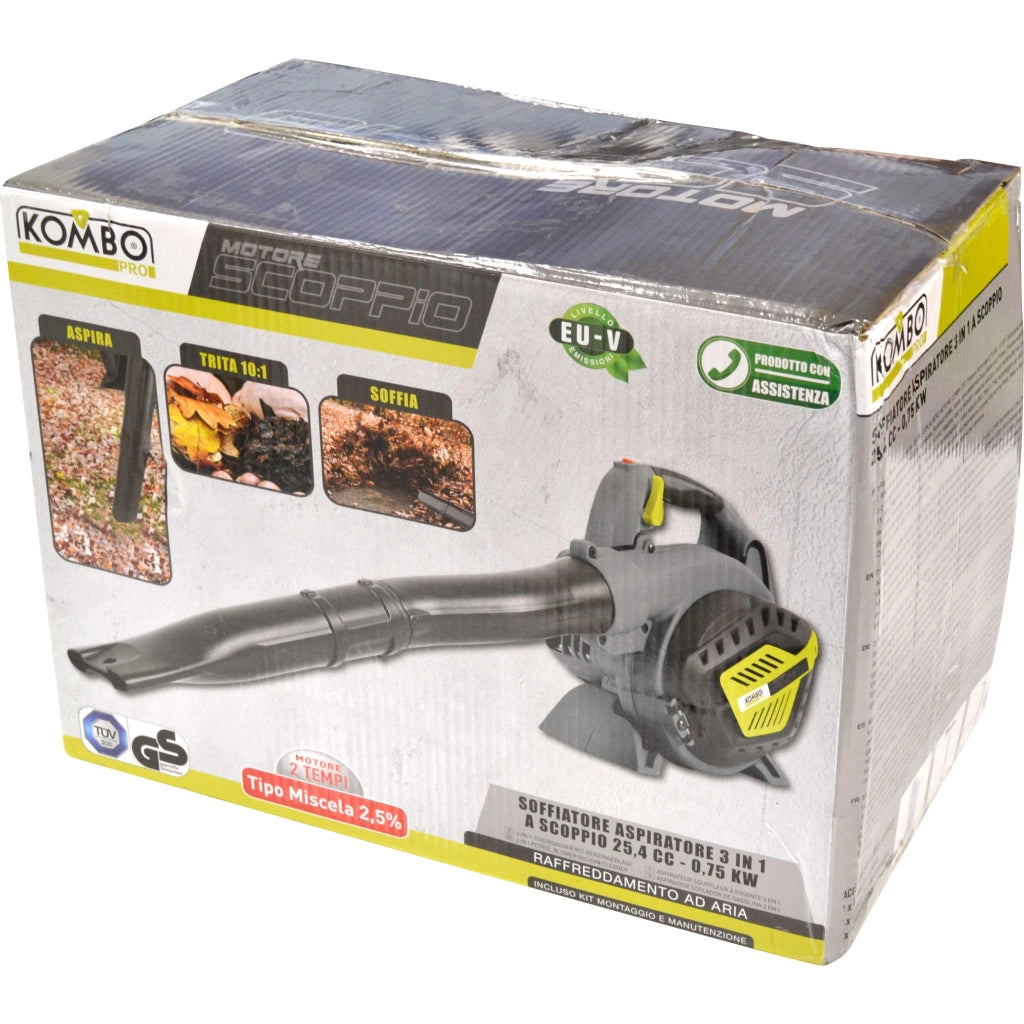 SOFFIATORE ASPIRATORE 3 IN 1 A SCOPPIO 25,4 CC