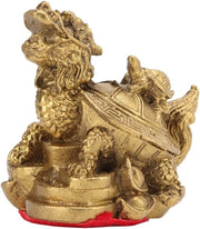 Decorazione Feng Shui per la Salute con Drago e Tartaruga