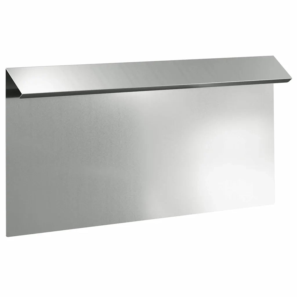 Recinto per lumache 16 pcs Argento 50 x 3,5 x 25 cm 874854