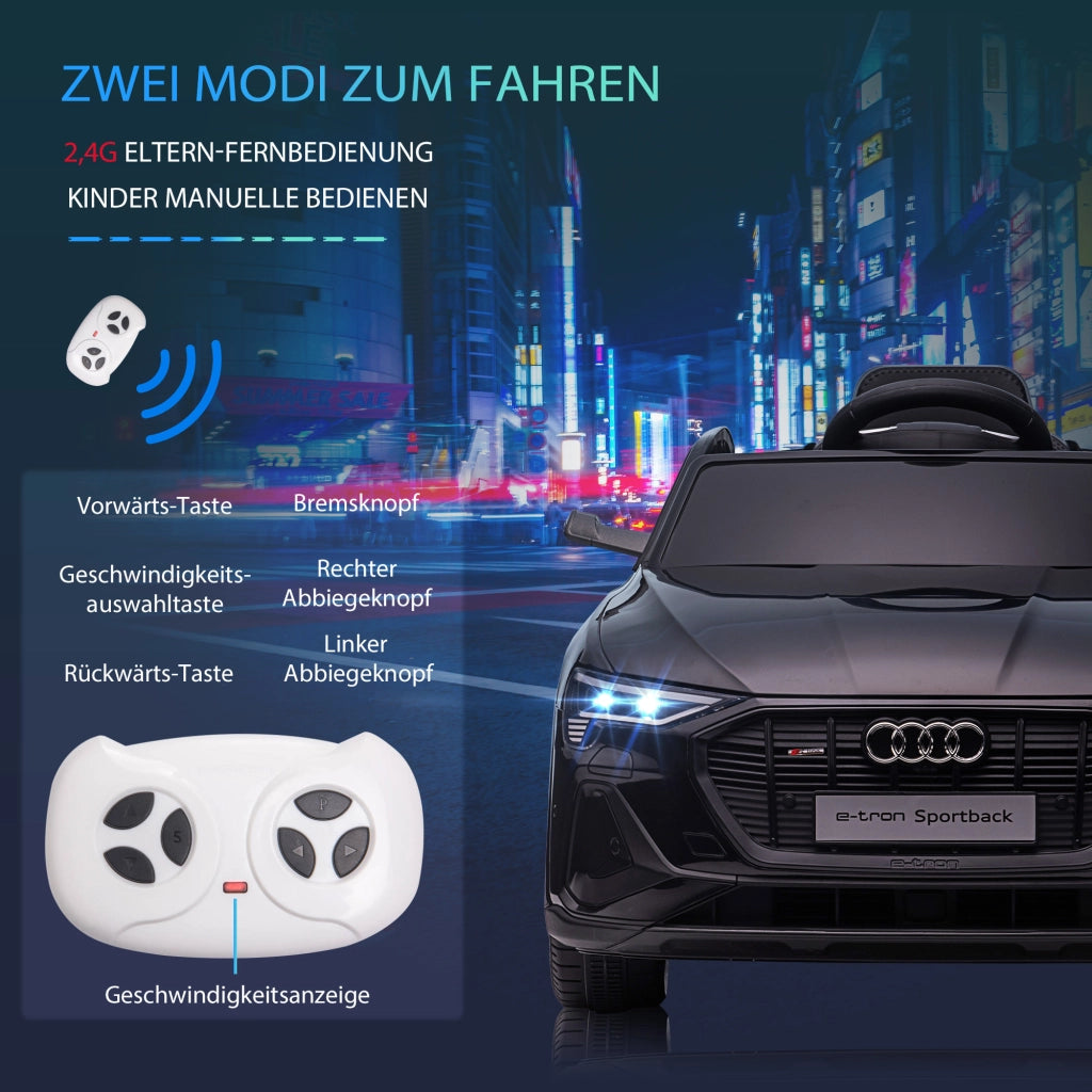 Auto elettrica per bambini ¨C Minimal ¨C Nero